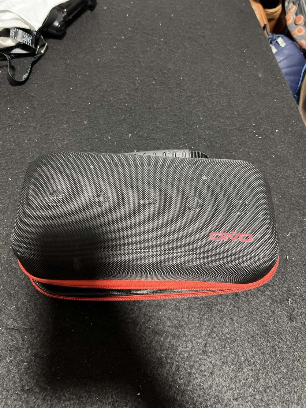 Deluxe Hard Shell Nylon Black And Red Carrying Case For Original Nintendo 9E